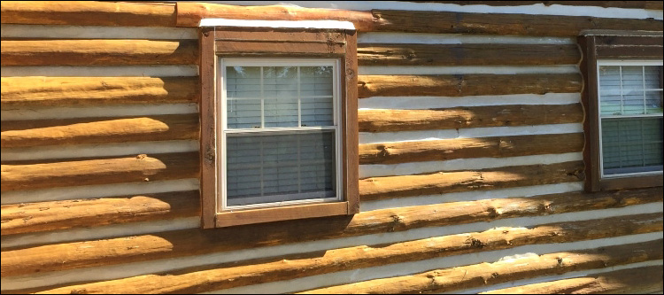 Log Home Whole Log Replacement  Dare County,  North Carolina